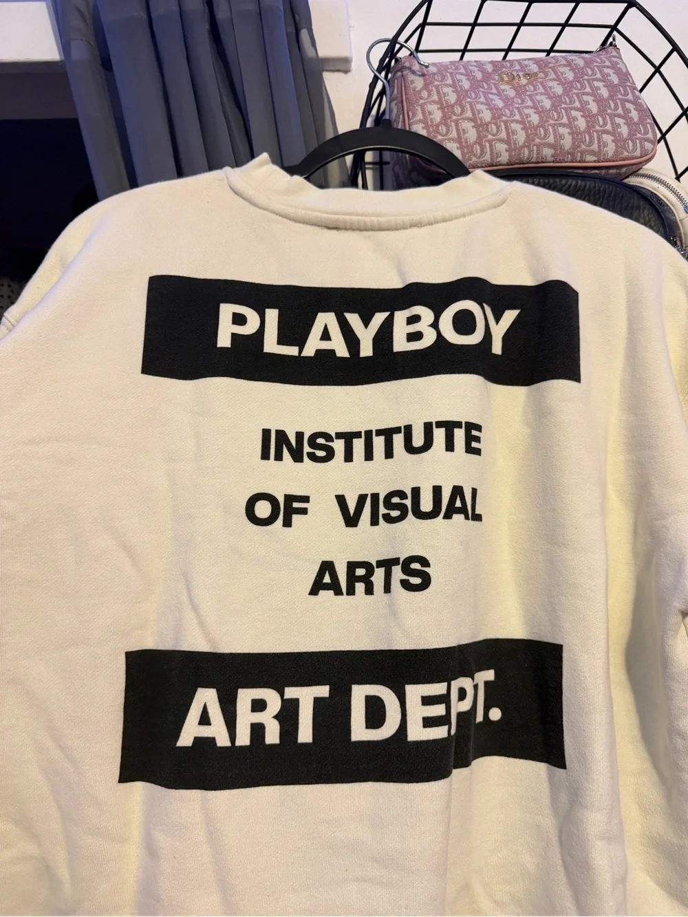 PLAYBOY Cream Crewneck Sweatshirt - Art Dept.